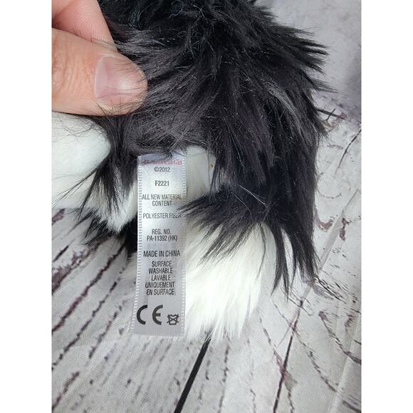 American Girl Saige's Dog Black White Boarder Collie Rembrandt Retired - Picture 5 of 8